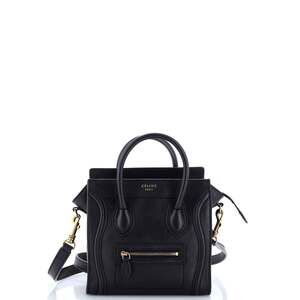 Celine Luggage Bag Smooth Leather Nano #237812C16B